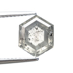 3.70ct 10.08x8.19x5.15mm Hexagon Step Cut 27539 - 09 - MTD