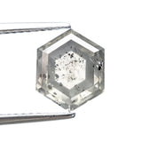 3.70ct 10.08x8.19x5.15mm Hexagon Step Cut 27539 - 09 - MTD