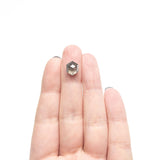 3.70ct 10.08x8.19x5.15mm Hexagon Step Cut 27539 - 09 - MTD