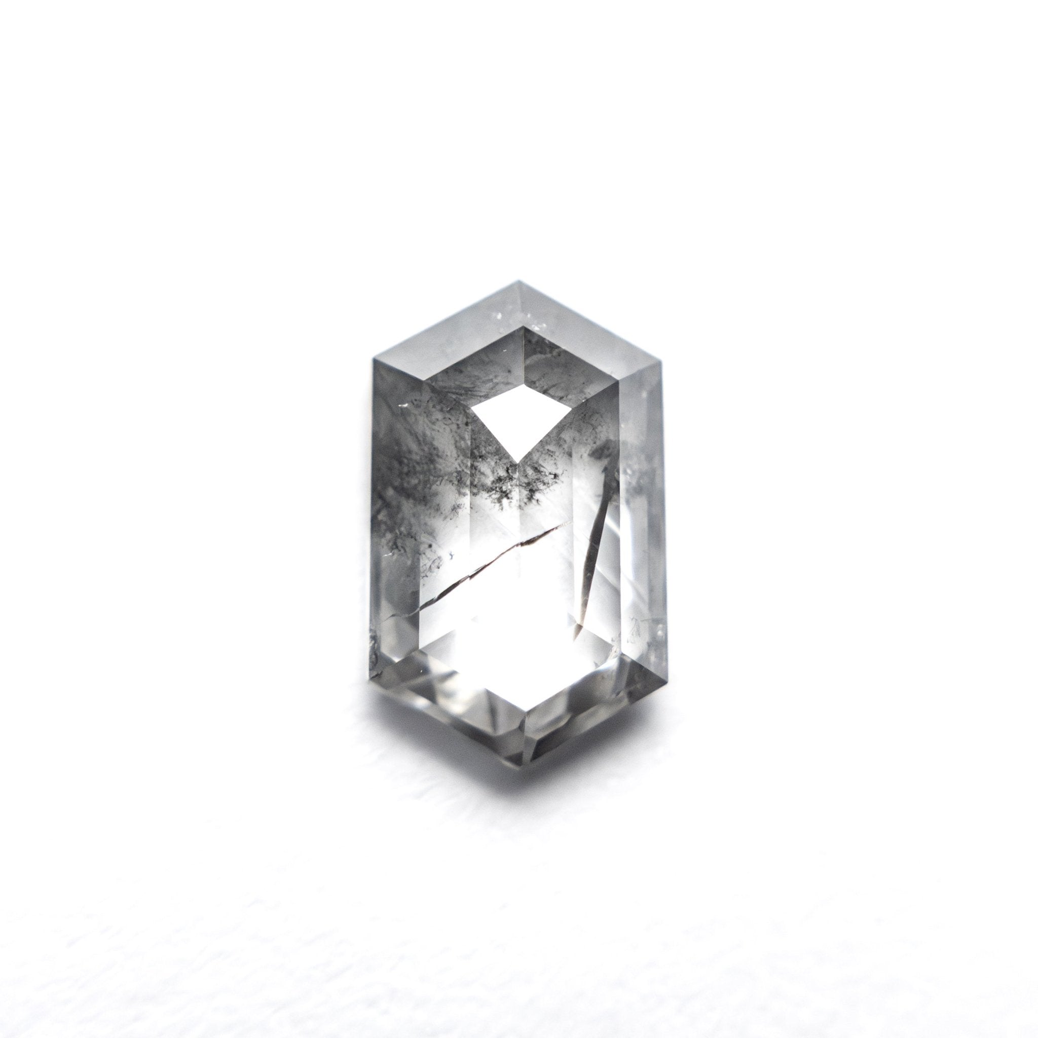 1.12ct 8.40x5.11x2.63mm Hexagon Rosecut 27539 - 10 - MTD