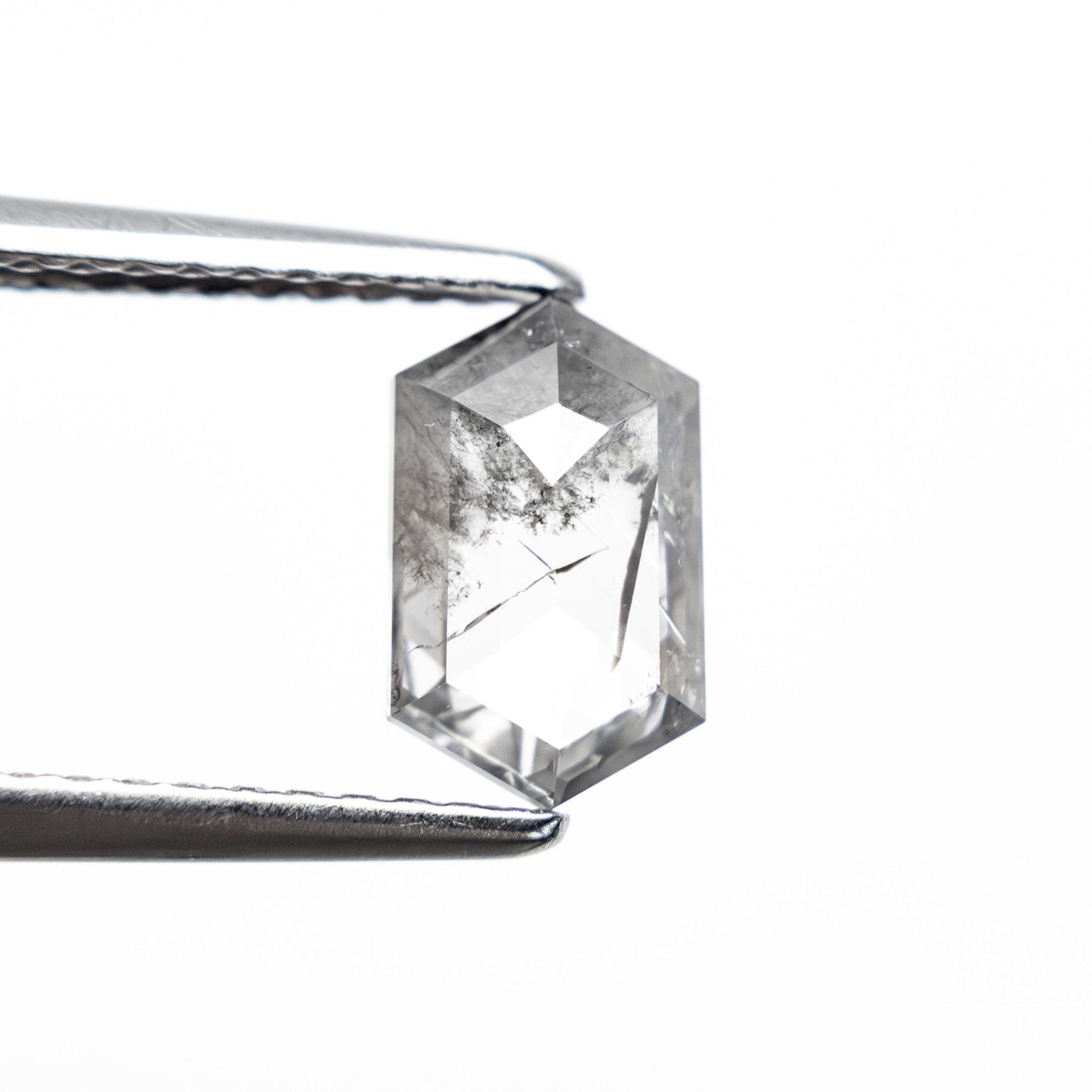 1.12ct 8.40x5.11x2.63mm Hexagon Rosecut 27539 - 10 - MTD
