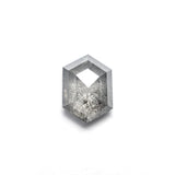 0.87ct 6.98x5.12x2.65mm Hexagon Rosecut 27539 - 11 - MTD