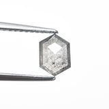 0.87ct 6.98x5.12x2.65mm Hexagon Rosecut 27539 - 11 - MTD
