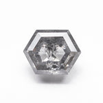 2.68ct 9.15x7.08x4.75mm Hexagon Rosecut 27539 - 20 - MTD
