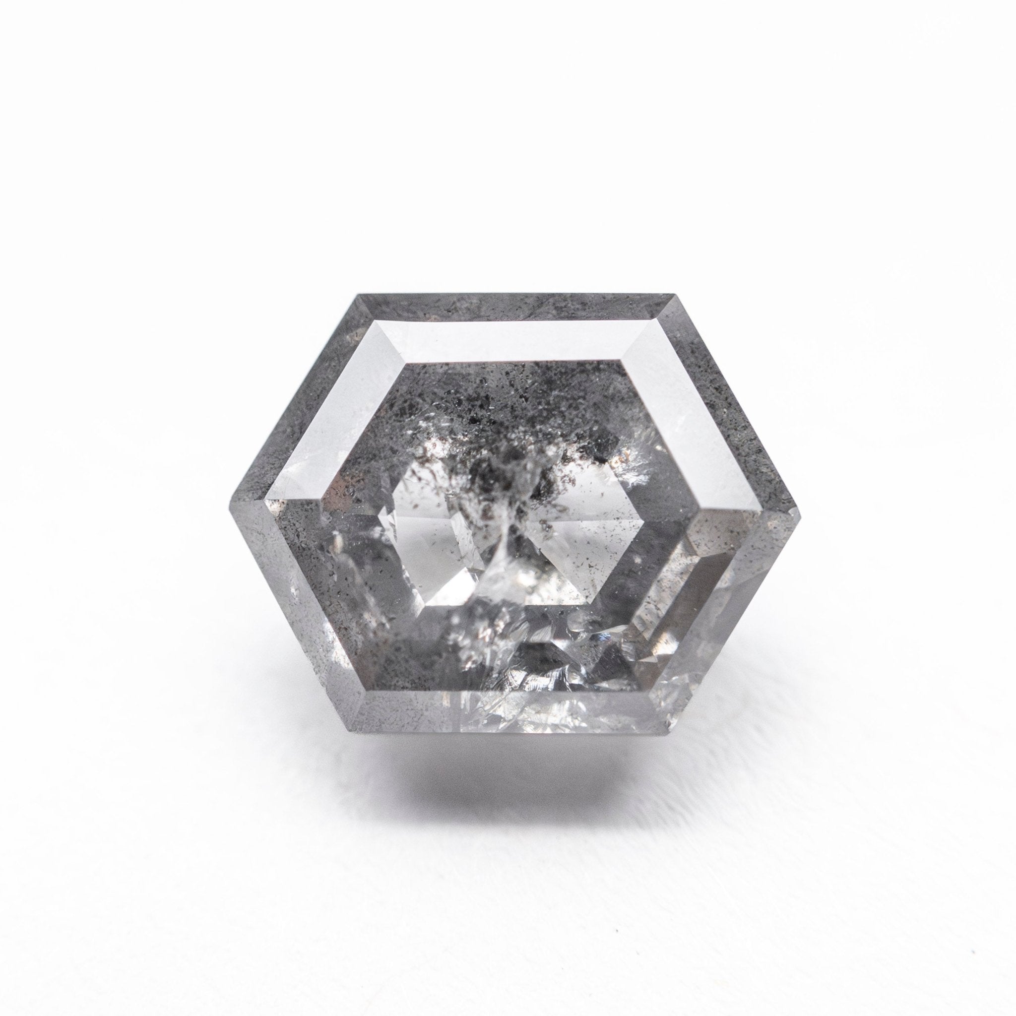 2.68ct 9.15x7.08x4.75mm Hexagon Rosecut 27539 - 20 - MTD