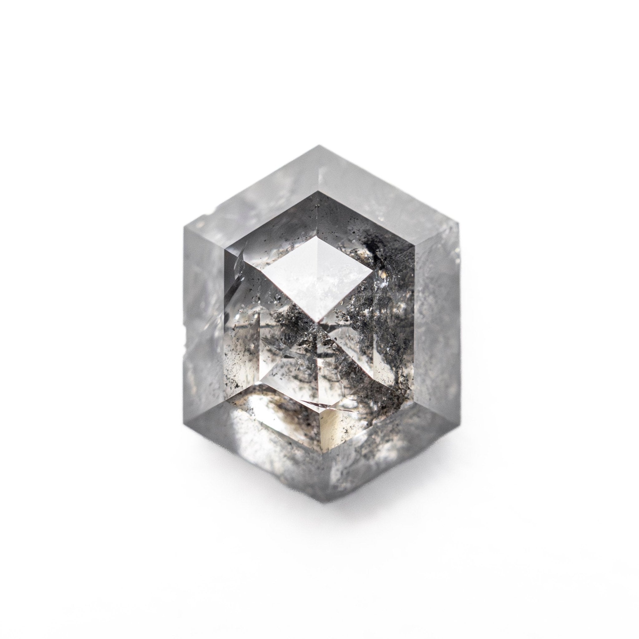 2.68ct 9.15x7.08x4.75mm Hexagon Rosecut 27539 - 20 - MTD
