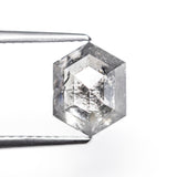 2.68ct 9.15x7.08x4.75mm Hexagon Rosecut 27539 - 20 - MTD