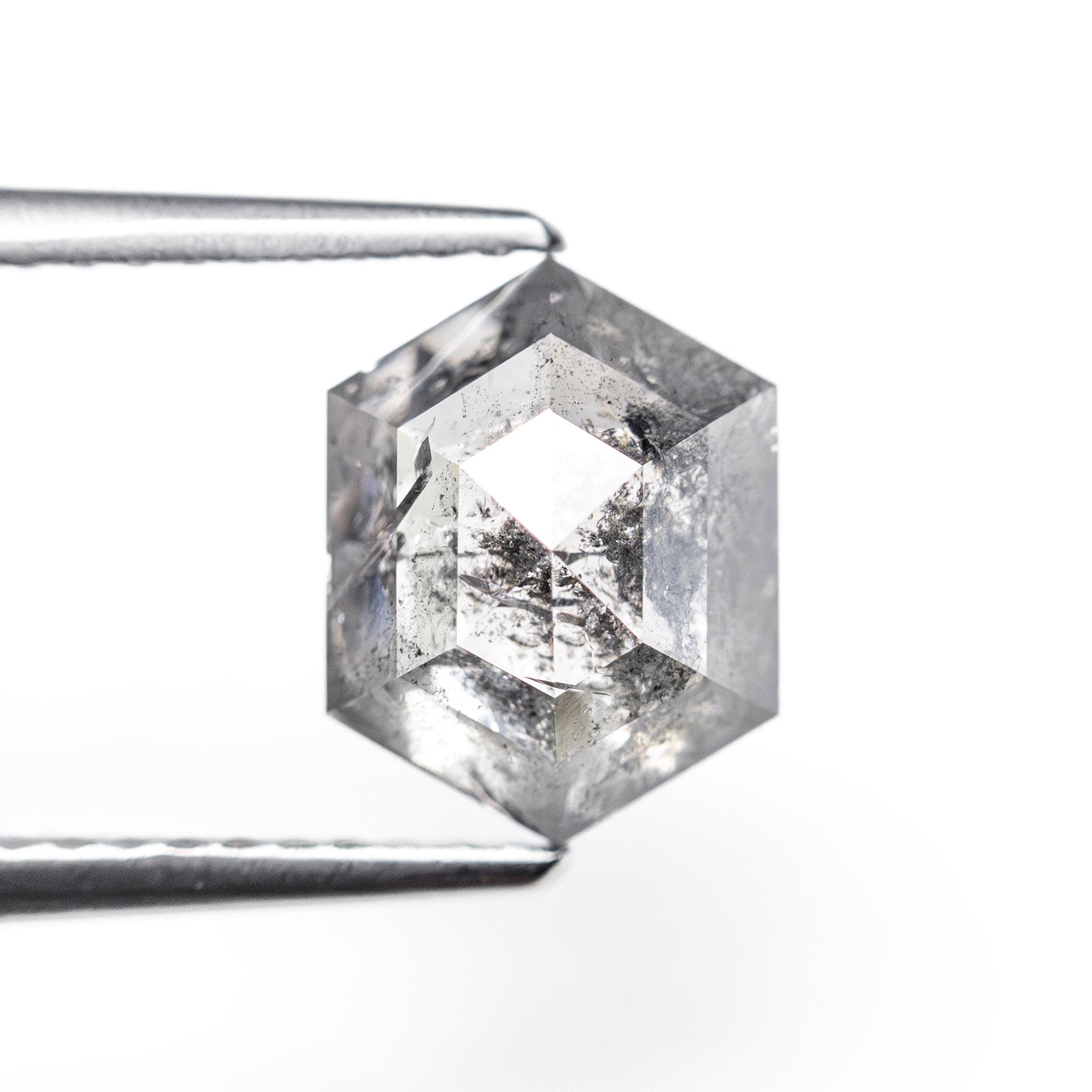2.68ct 9.15x7.08x4.75mm Hexagon Rosecut 27539 - 20 - MTD