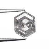 2.68ct 9.15x7.08x4.75mm Hexagon Rosecut 27539 - 20 - MTD