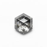 1.51ct 7.46x6.46x3.98mm Hexagon Rosecut 27539 - 22 - MTD