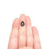 3.16ct 12.11x8.79x3.89mm Pear Rosecut 27542 - 04 - MTD