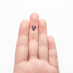 1.25ct 7.20x6.26x3.38mm Shield Rosecut 27545 - 01 - MTD