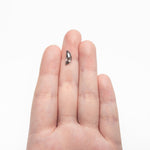 1.46ct 11.89x4.58x3.06mm Half Moon Rosecut 27545 - 04 - MTD