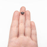 1.57ct 10.93x6.52x2.99mm Shield Rosecut 27545 - 07 - MTD