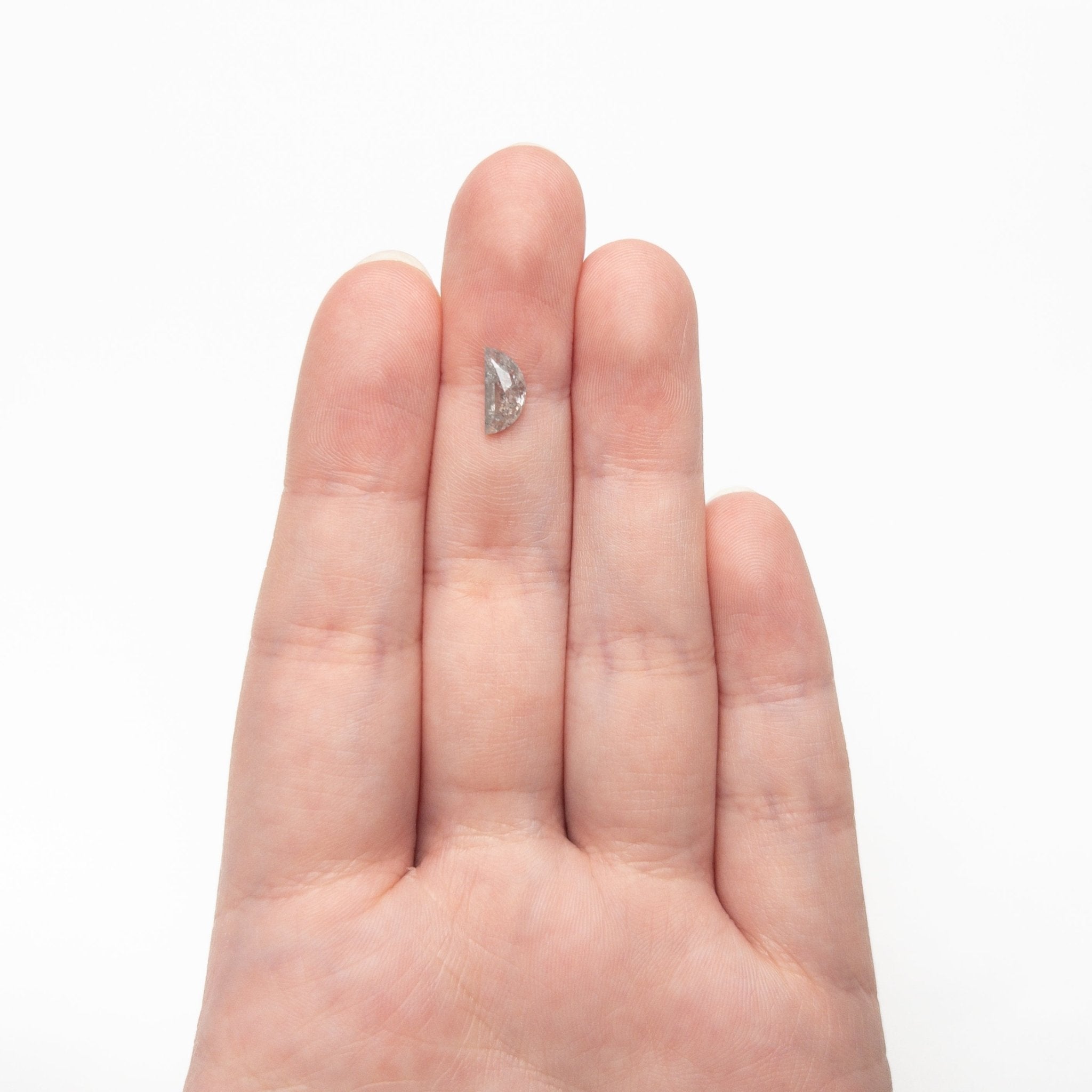 0.90ct 9.31x4.46x2.44mm Half Moon Rosecut 27545 - 09 - MTD