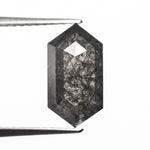 2.87ct 11.74x6.26x3.89mm Hexagon Rosecut 27548 - 05 - MTD