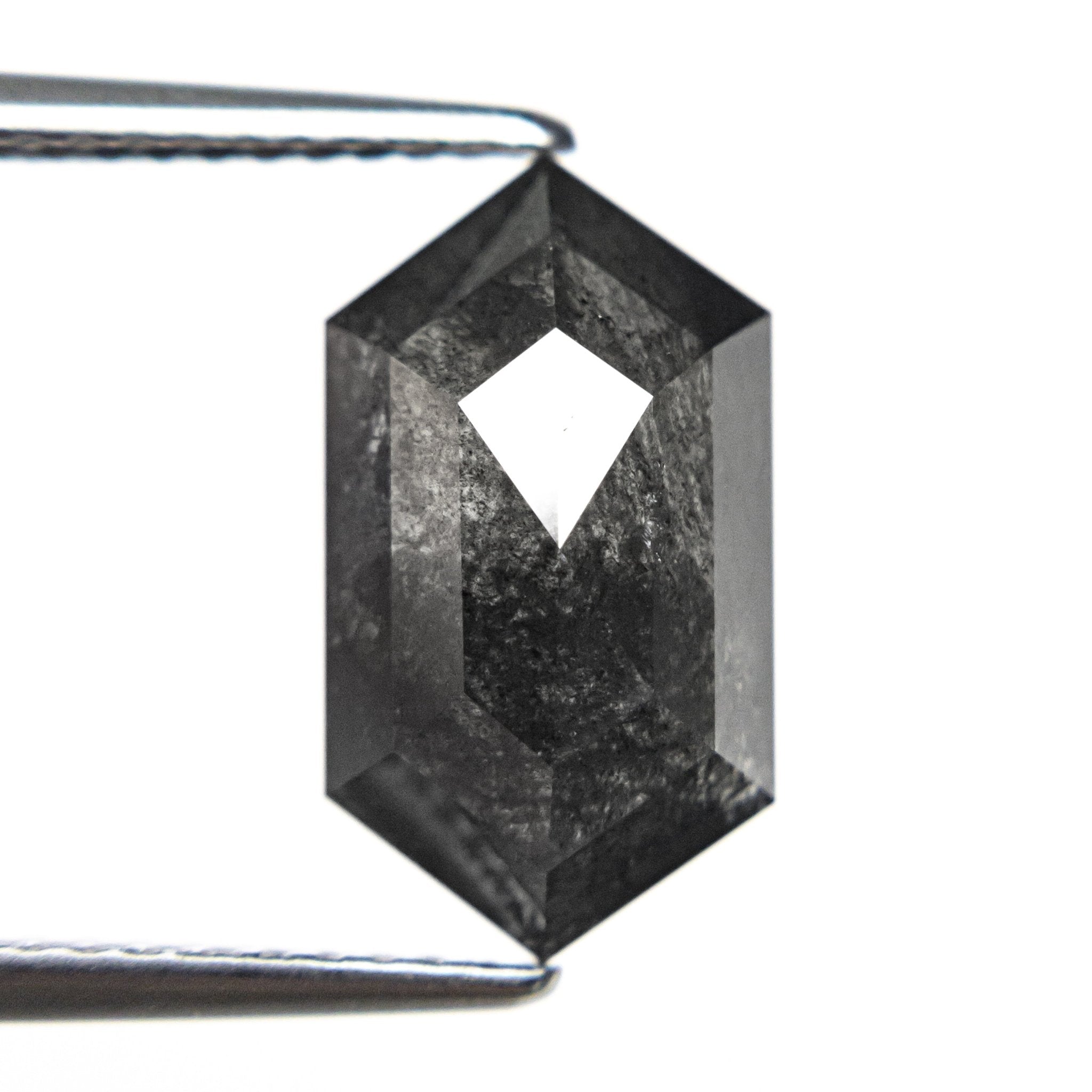 3.92ct 13.55x7.57x4.34mm Hexagon Rosecut 27549 - 03 - MTD