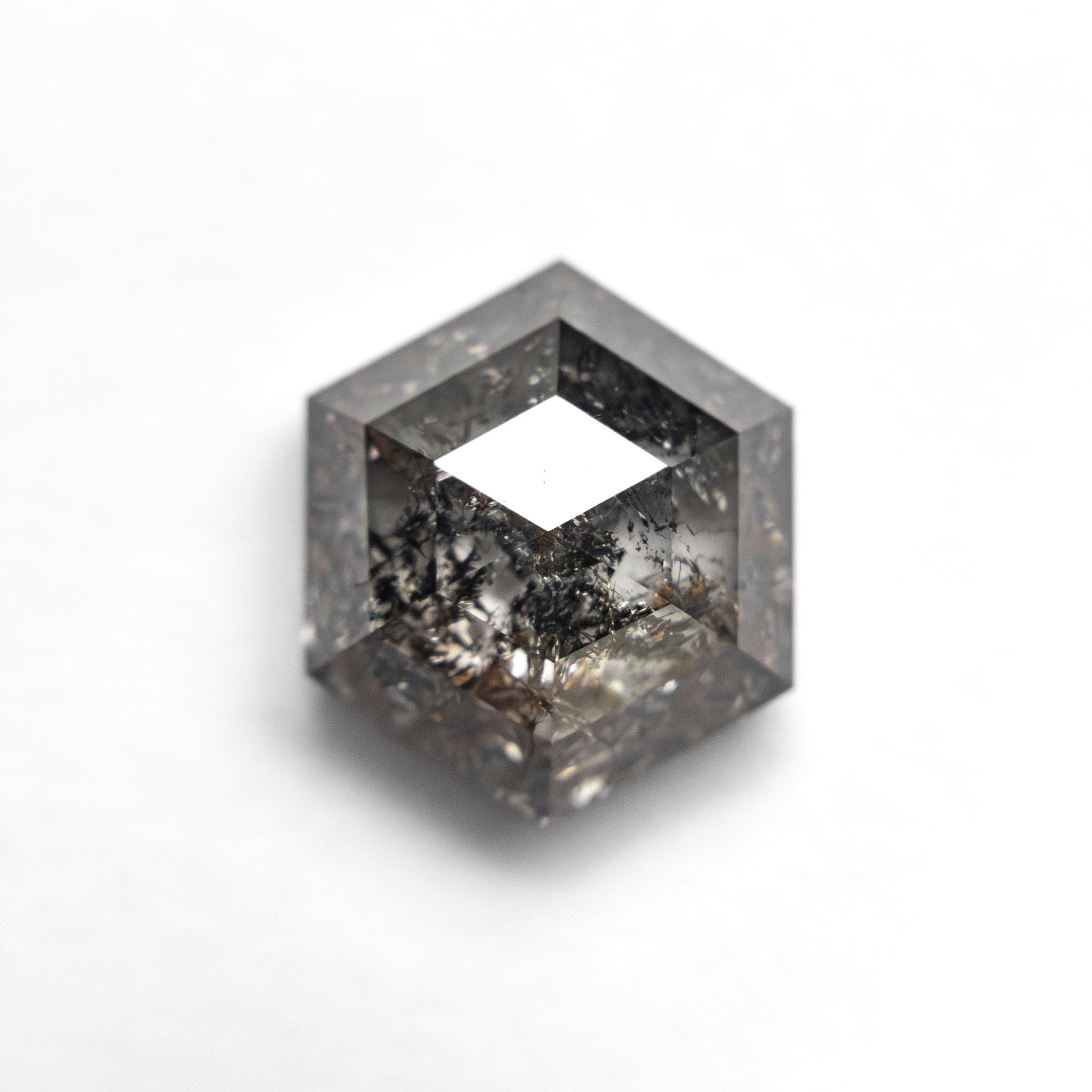 3.25ct 9.54x8.38x4.54mm Hexagon Rosecut 27550-02 - MTD