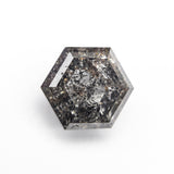 3.25ct 9.54x8.38x4.54mm Hexagon Rosecut 27550-02 - MTD