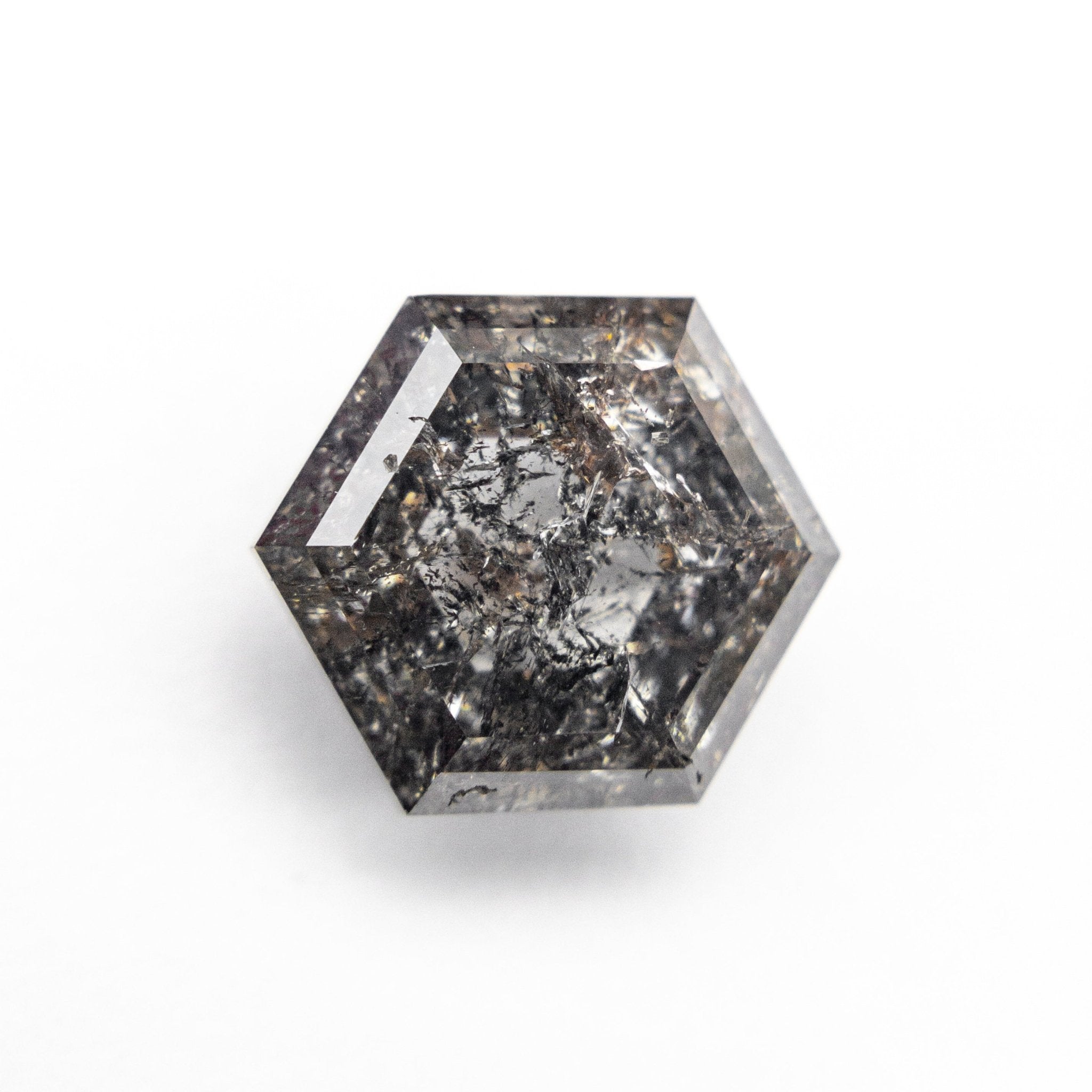 3.25ct 9.54x8.38x4.54mm Hexagon Rosecut 27550-02 - MTD