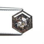 3.25ct 9.54x8.38x4.54mm Hexagon Rosecut 27550-02 - MTD