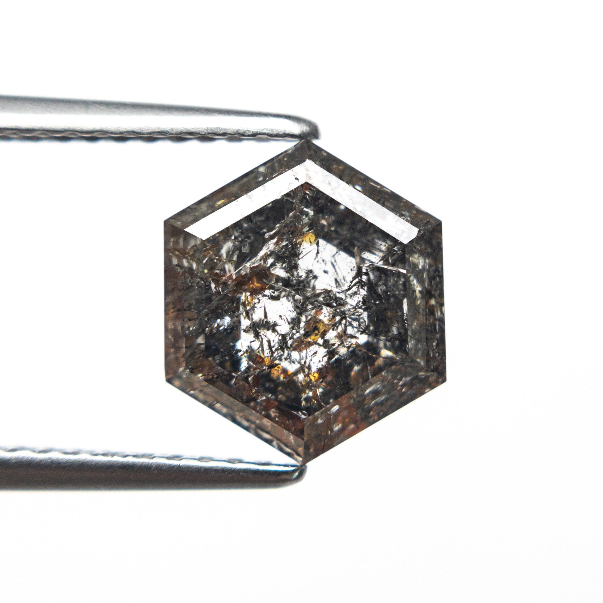 3.25ct 9.54x8.38x4.54mm Hexagon Rosecut 27550-02 - MTD