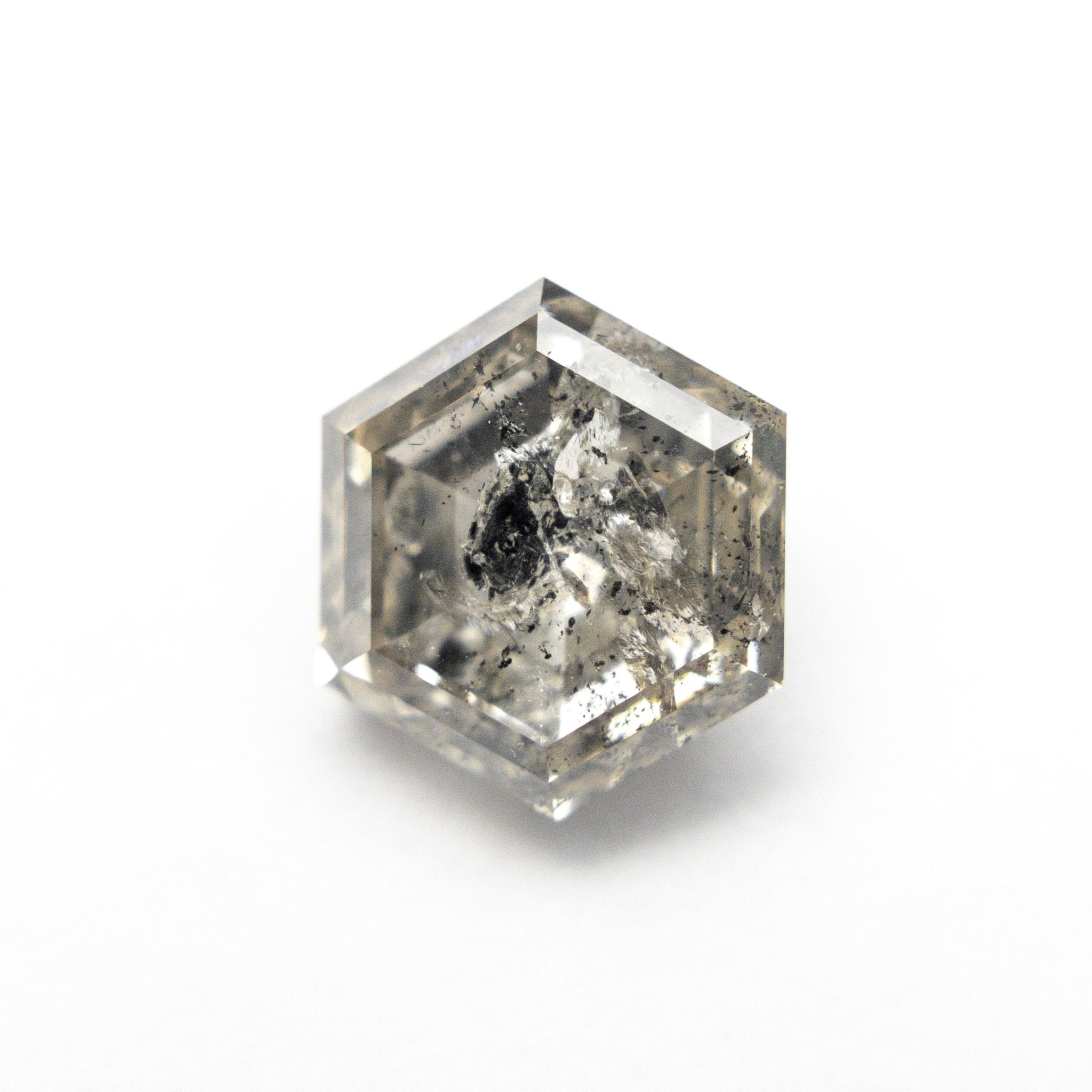 2.84ct 9.11x7.87x4.80mm Hexagon Rosecut 27550 - 03 - MTD