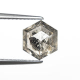 2.84ct 9.11x7.87x4.80mm Hexagon Rosecut 27550 - 03 - MTD