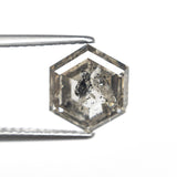 2.84ct 9.11x7.87x4.80mm Hexagon Rosecut 27550 - 03 - MTD
