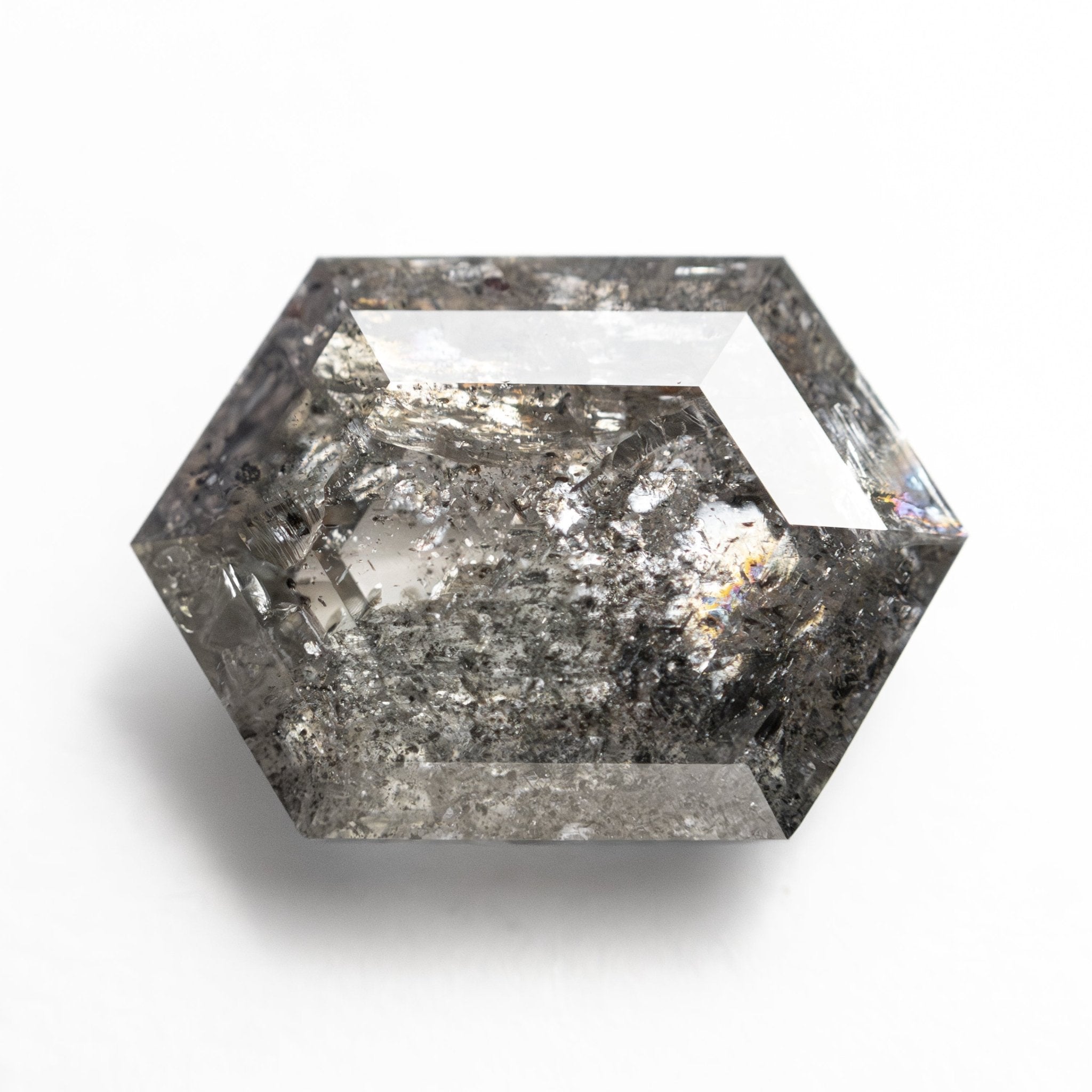 4.33ct 12.52x8.86x4.31mm Hexagon Rosecut 27554 - 01 - MTD
