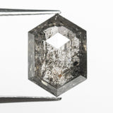 4.33ct 12.52x8.86x4.31mm Hexagon Rosecut 27554 - 01 - MTD