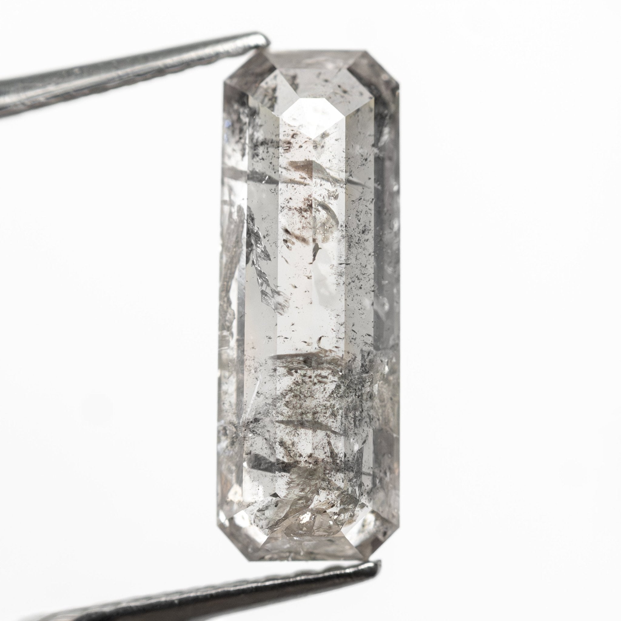 2.42ct 13.90x4.95x3.12mm Cut Corner Rectangle Rosecut 27563 - 01 - MTD