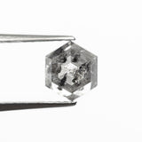 1.26ct 6.83x5.89c4.36mm Hexagon Rosecut 🇨🇦 27607 - 01 - MTD
