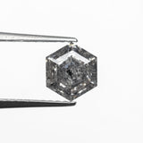 1.26ct 6.83x5.89c4.36mm Hexagon Rosecut 🇨🇦 27607 - 01 - MTD
