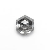 1.30ct 6.97x5.99x3.93mm Hexagon Rosecut 🇨🇦 27608 - 01 - MTD