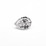 0.59ct 6.53x4.42x2.91mm SI1 F Geo Pear Step Cut 🇨🇦 27644 - 01 - MTD