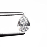 0.59ct 6.53x4.42x2.91mm SI1 F Geo Pear Step Cut 🇨🇦 27644 - 01 - MTD