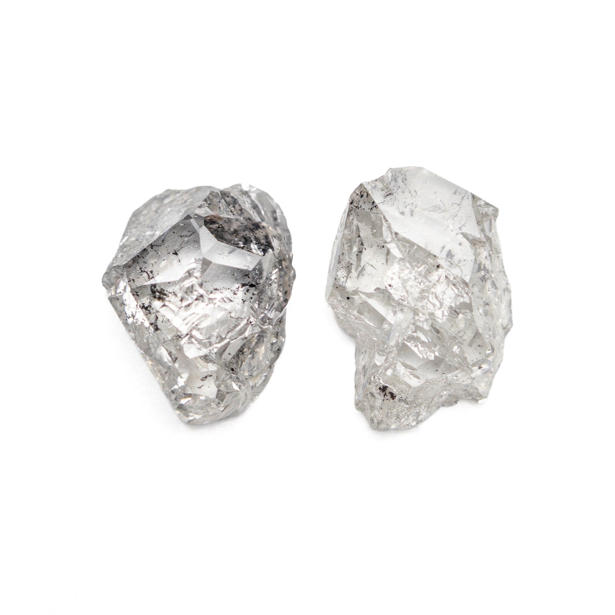 2.55cttw 2pc 7.93x6.39x3.01mm 8.60x6.19x2.94mm Polished Raw Diamond Matching Pair 🇨🇦 27698 - 01 - MTD
