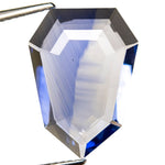 8.18ct 17.90x13x3.50mm Shield Portrait Cut Sapphire 27715 - 01 - MTD