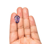 8.18ct 17.90x13x3.50mm Shield Portrait Cut Sapphire 27715 - 01 - MTD