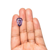 8.18ct 17.90x13x3.50mm Shield Portrait Cut Sapphire 27715 - 01 - MTD