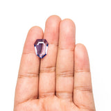 8.18ct 17.90x13x3.50mm Shield Portrait Cut Sapphire 27715 - 01 - MTD