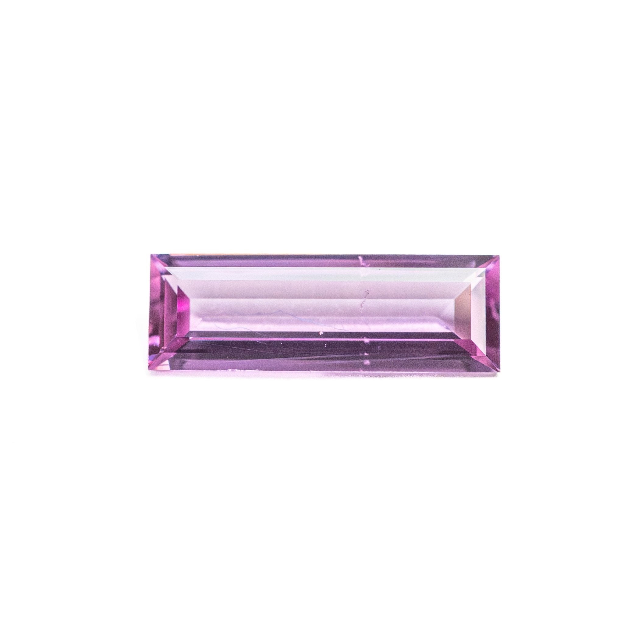 0.56ct 9.04x3.04x1.68mm Baguette Step Cut Sapphire 27721 - 11 - MTD
