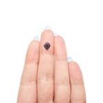 0.62ct 7.08x6.90x1.30mm Shield Portrait Cut Sapphire 27730-01 - MTD