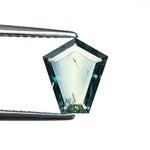 1.04ct 8.63x7.51x1.66mm Shield Portrait Cut Sapphire 27730-04 - MTD