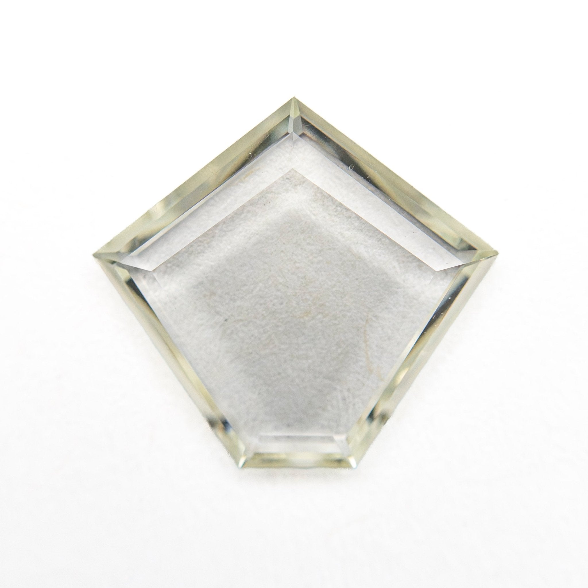1.89ct 10.68x11.56x1.71mm Shield Portrait Cut Sapphire 27740-02 - MTD