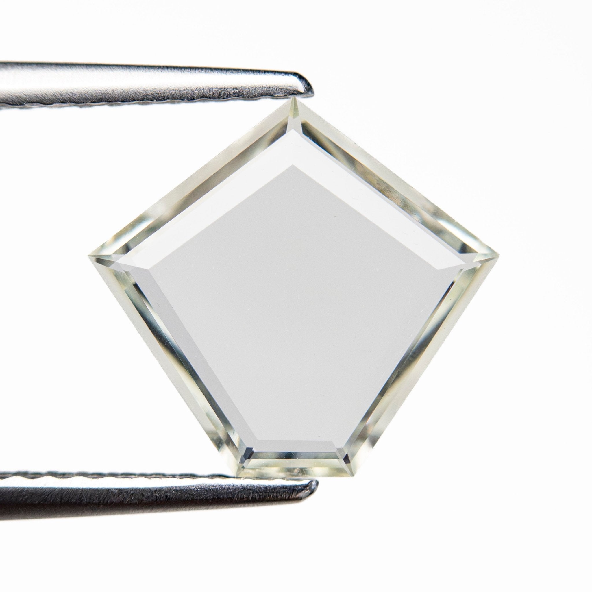 1.89ct 10.68x11.56x1.71mm Shield Portrait Cut Sapphire 27740-02 - MTD