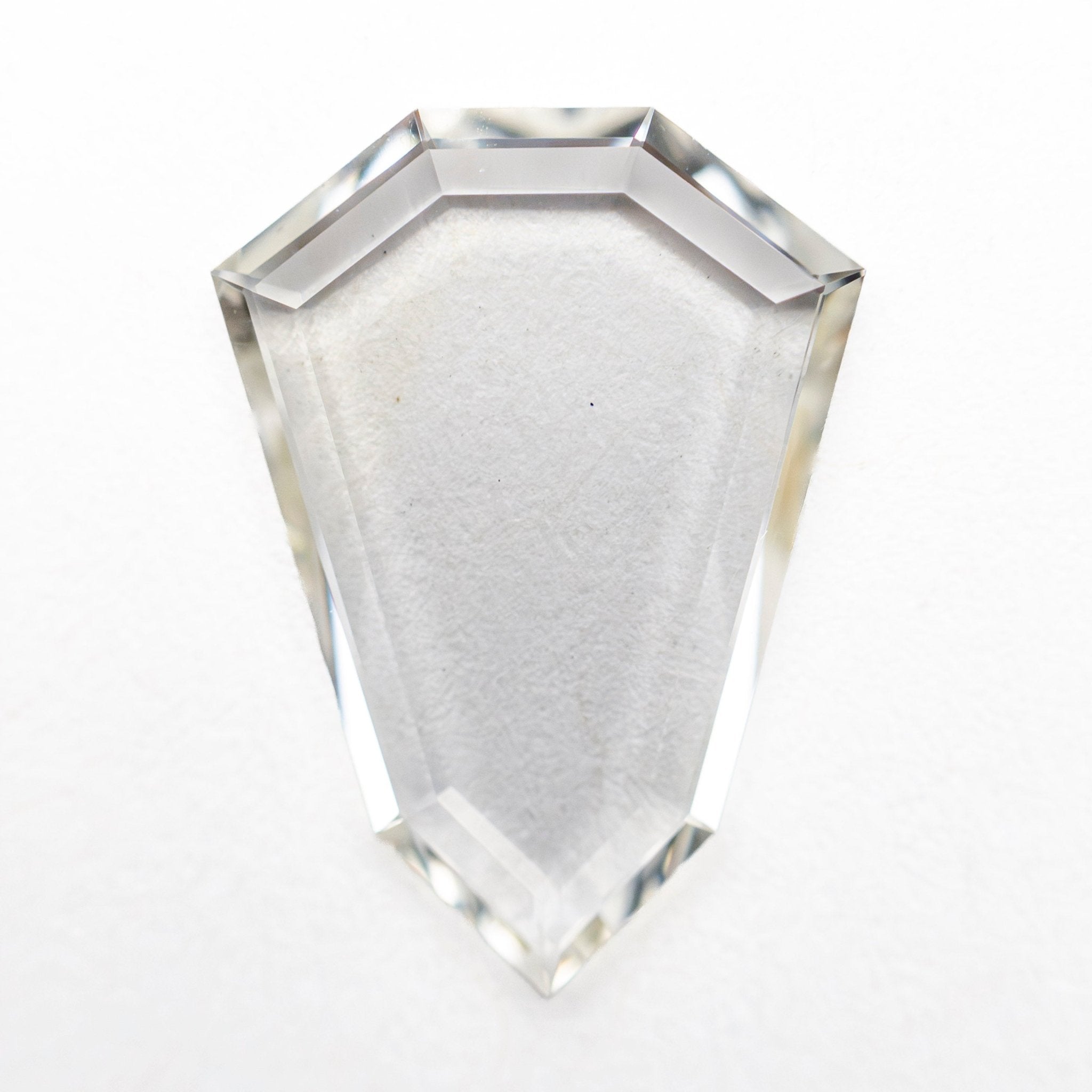 2.06ct 13.66x9.84x1.47mm Shield Portrait Cut Sapphire 27740-05 - MTD