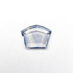 0.59ct 5.61x7.04x1.35mm Shield Portrait Cut Sapphire 27740-13 - MTD