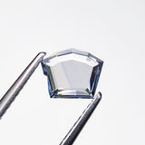 0.59ct 5.61x7.04x1.35mm Shield Portrait Cut Sapphire 27740-13 - MTD